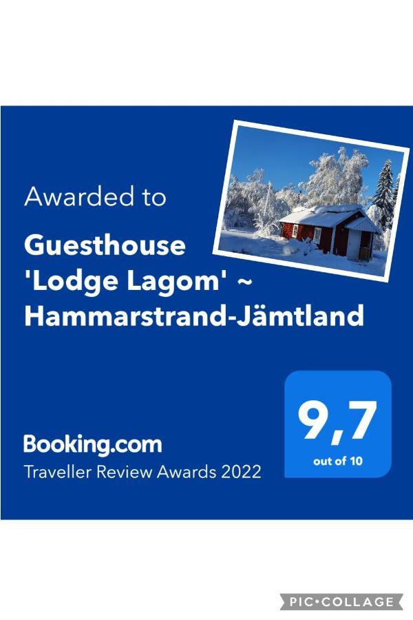 Luxury Guesthouse 'Lodge Lagom' - Hammarstrand-Jaemtland ภายนอก รูปภาพ